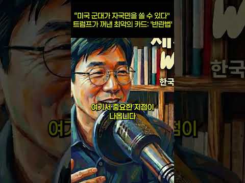 미국 군대가 자국민을 쏠 수 있다" 트럼프가 꺼낸 최악의 카드 '반란법' | 세계의 균열 with Jun Episode 5 Pt 3