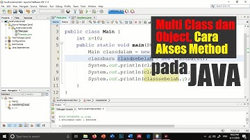 #0 Java - Membuat Class dan object lebih dari satu disertai property/variabel member dan method