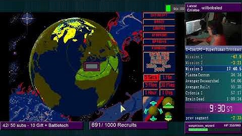 49min49sec X-Com UFO Defense Superhuman Ironman PB