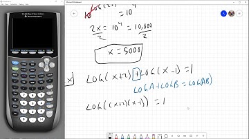 Precalculus 1.10: Solving Logarithmic Equations