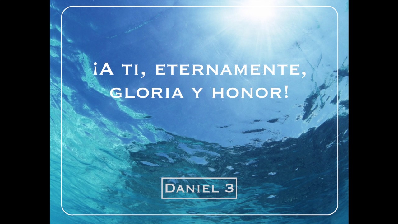 ⁣¡A Ti, eternamente, gloria y honor! (Daniel 3) | Athenas & Tobías Buteler