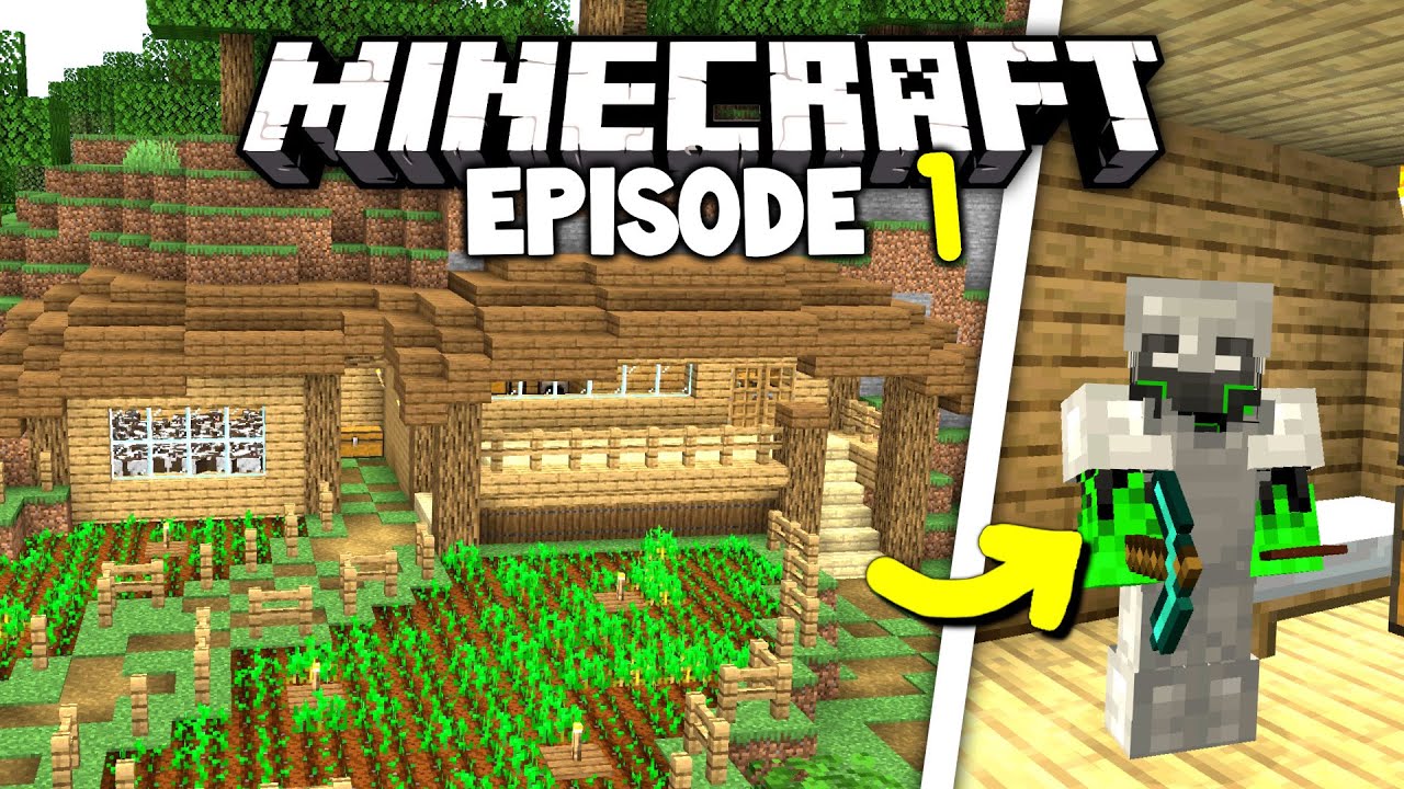 Getting Started! | Let's Play Minecraft 1.21 Episode 1 - YouTube