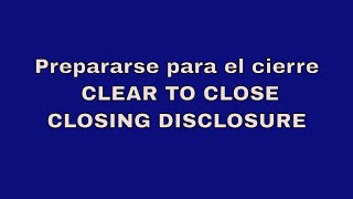 Prepararse para el cierre✨🏡  #realestate