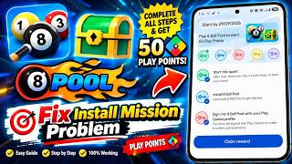 8 Ball Pool Play Point Quest || Fix Install Mission Problem || New Play Point Quest screenshot 5
