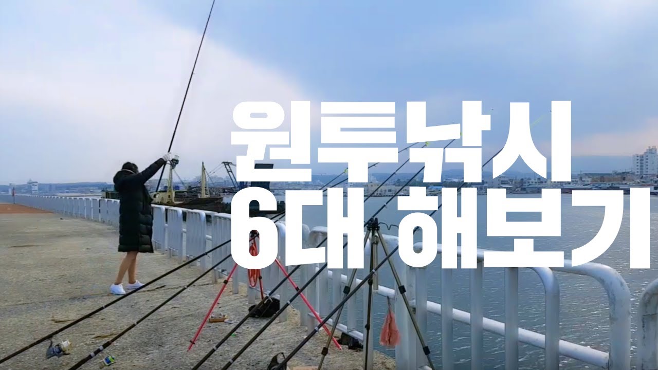 강원도강릉 주문진항 원투낚시 홍게가 왜나와?