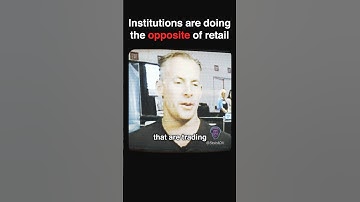 Institutions trade different than retail 💡 #motivation #inspiration #mindset #discipline #trading
