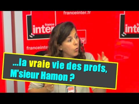 La vraie vie des profs, M'sieur Hamon?