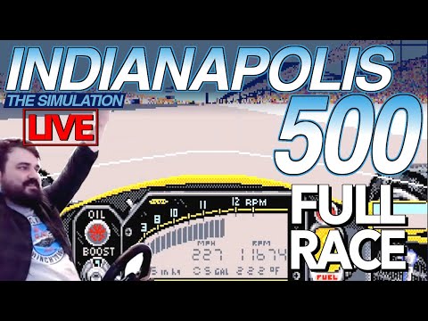 Indianapolis 500: The Simulation - Full Race - Livestream