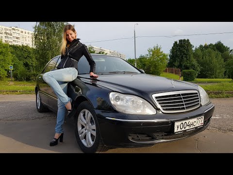 Авто за 400. Старый ПРЕМИУМ Мерседес S-classe S-Класс 220 или Лада Калина?