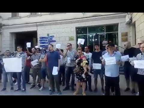 აქცია ქუთაისის საკრებულოს წევრის ნანა კოსტავას წინააღმდეგ