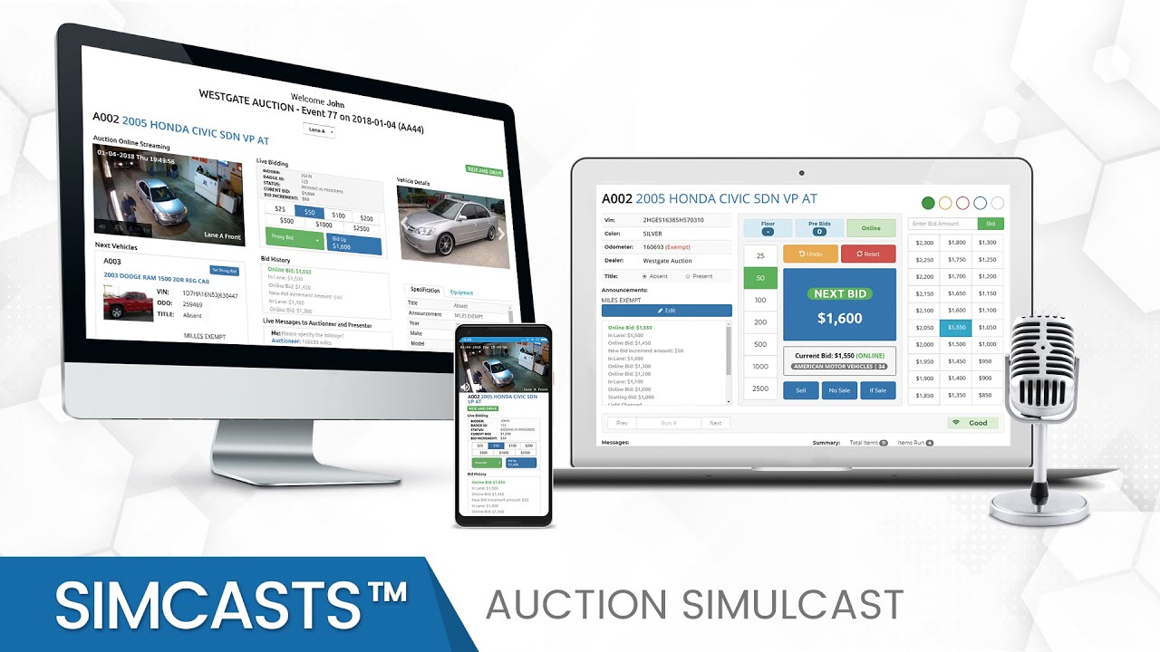Auction Streaming SimCasts™ Simulcast - YouTube