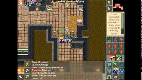 TibiaME Beta - From Vampelder to Portal Boss Mutabor