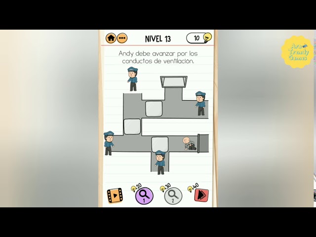 Brain Test 2: Tricky Stories - Escape De Prisión Nivel 13 Walkthrough