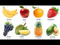 Quả Gì Đây Song Ngữ | Bé Học Tên Các Loại Hoa Quả, Trái Cây | Táo, Dưa Hấu, Cam, Chuối, Xoài