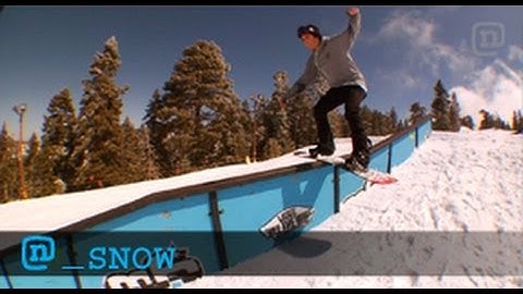 Snowboard Trick Tips: Switch Lipslide 270s With Nima Jalali