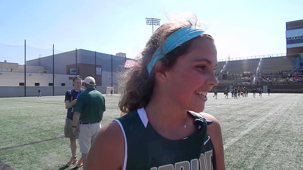 Indian Creek lacrosse Abbi O'Neal 5/10/14 YouTube