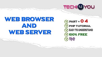 What is Web Browser and  Web Server  Explain in Hindi