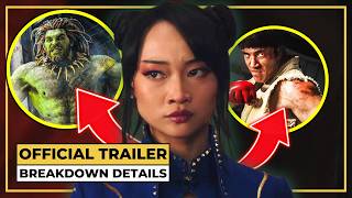 STREET FIGHTER MOVIE | OFFICIAL TRAILER - BREAKDOWN DETAILS & EASTER EGGS