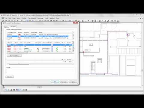 DDS-CAD 10: Calculating complex potable water systems