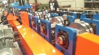 interchangeable CZ purline roll forming machine