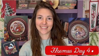 Flossmas Day 4 - Dimensions A treasured Time update, Cross Stitch and Country Crafts Flipthrough