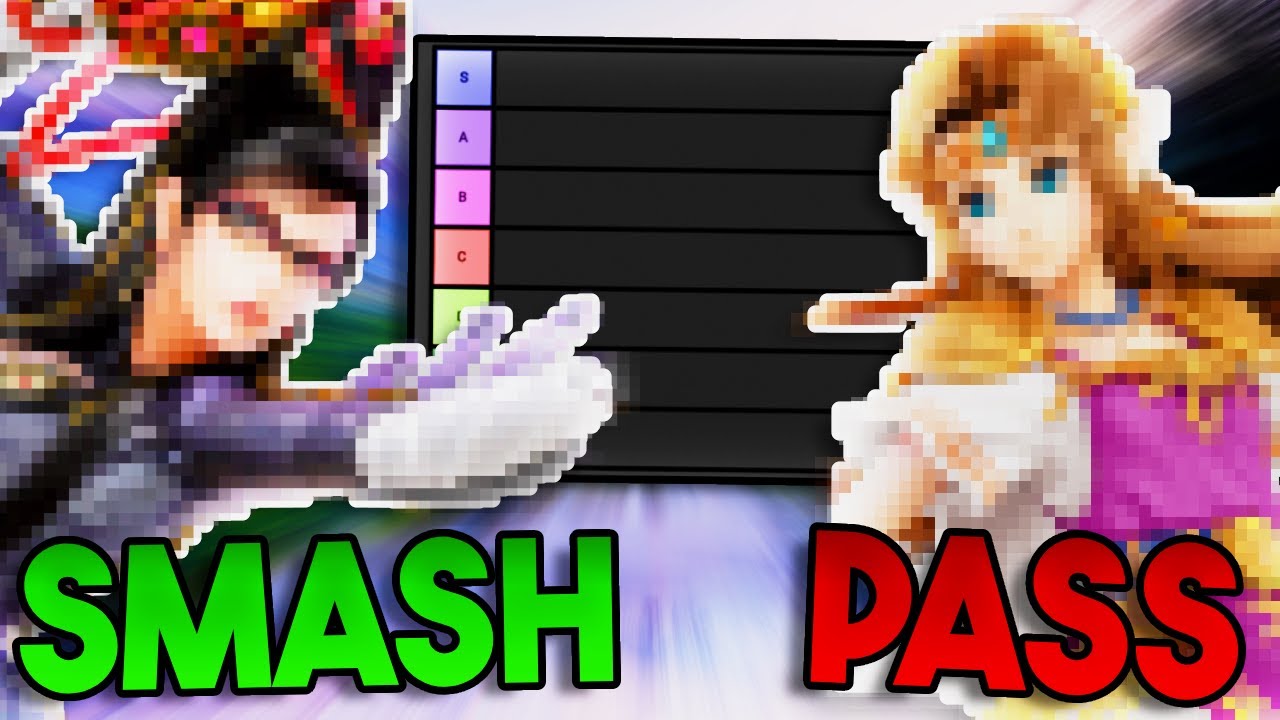 Ranking the HOTTEST Video Game Girls in Smash or Pass Tier List!