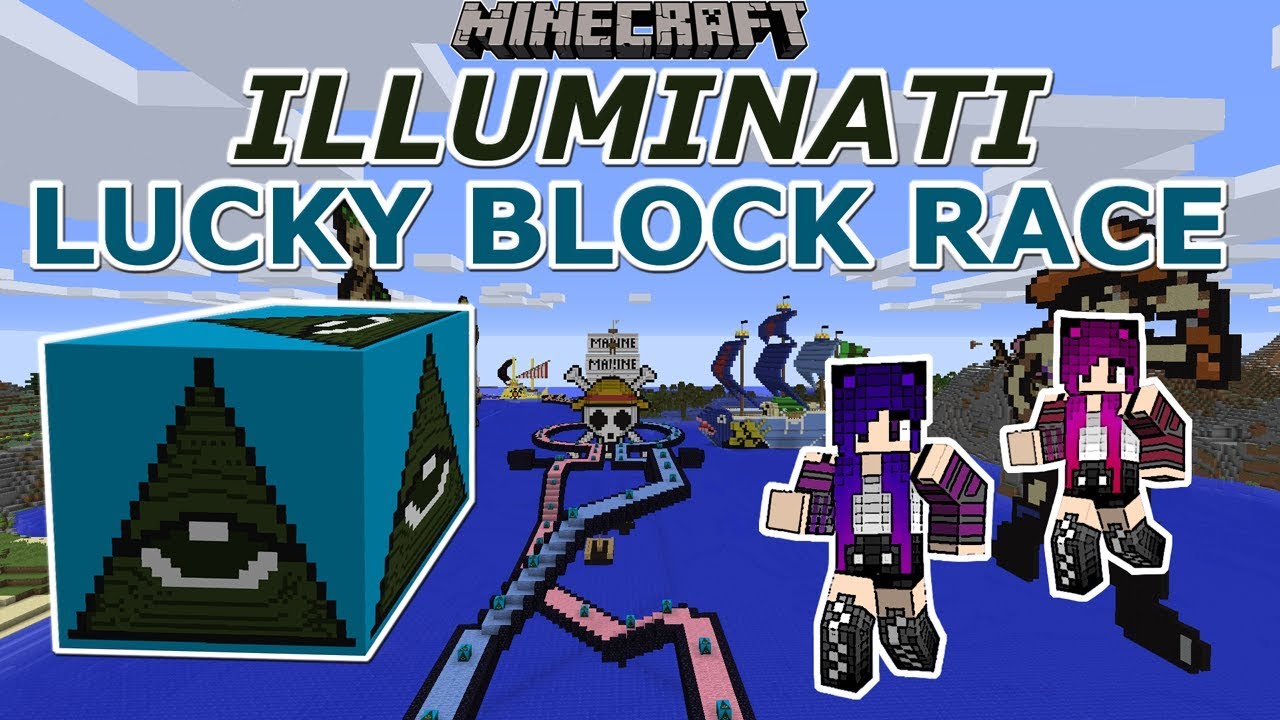 Minecraft: Illuminati Lucky Block Race / XXtra Flamin' Hot Cheetos PUNISHMENT!