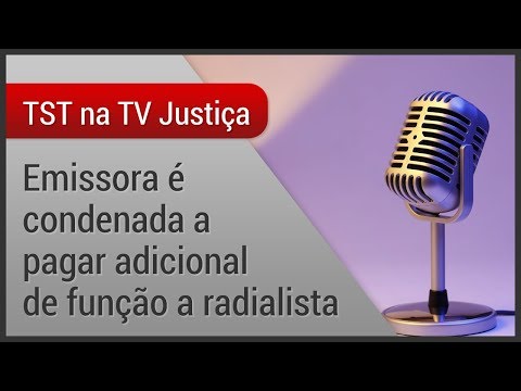 Acúmulo de Função para Radialistas é lei. 2 Radialista receberá adicional de função por cada atividade exercida em emissora