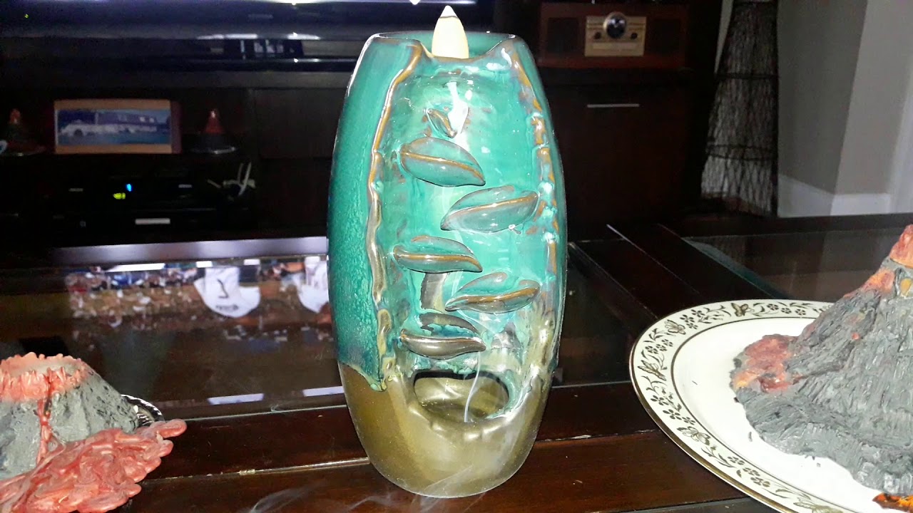 How to light Mountain River Handicraft Inspire Uplift incense holder