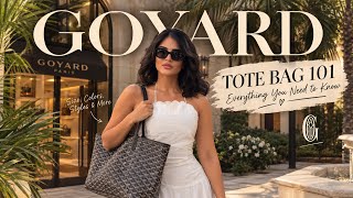 Goyard tote bag 101 (English)🍂🤎همه اطلات درباره کیف گویارد