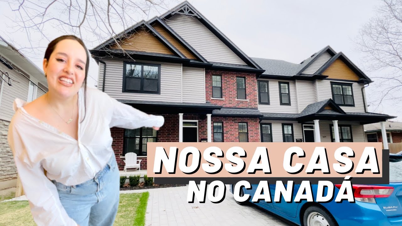 TOUR PELA NOSSA CASA NO CANADÁ ♡ Vlog da Jess