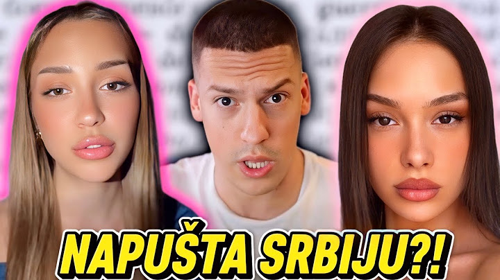 ANJA BLA BEŽI IZ SRBIJE: Bivša Bake Praseta Stala Na Njegovu Stranu?!
