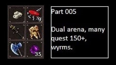 My way to 500 lvl on ascalon-world.com (005) Tibia ots HD