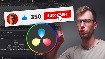 Davinci Resolve Fusion step by step breakdown guide Subscribe Button