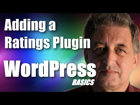 #026 WordPress Tutorial - Adding a WordPress  Ratings Plugin