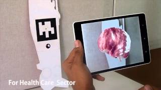 Augmented Reality App for Health Care Sector screenshot 3
