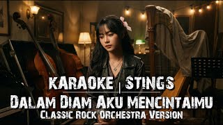 Karaoke Rock Dalam Diam Aku Mencintaimu stings  Minus One  Lunare X Version