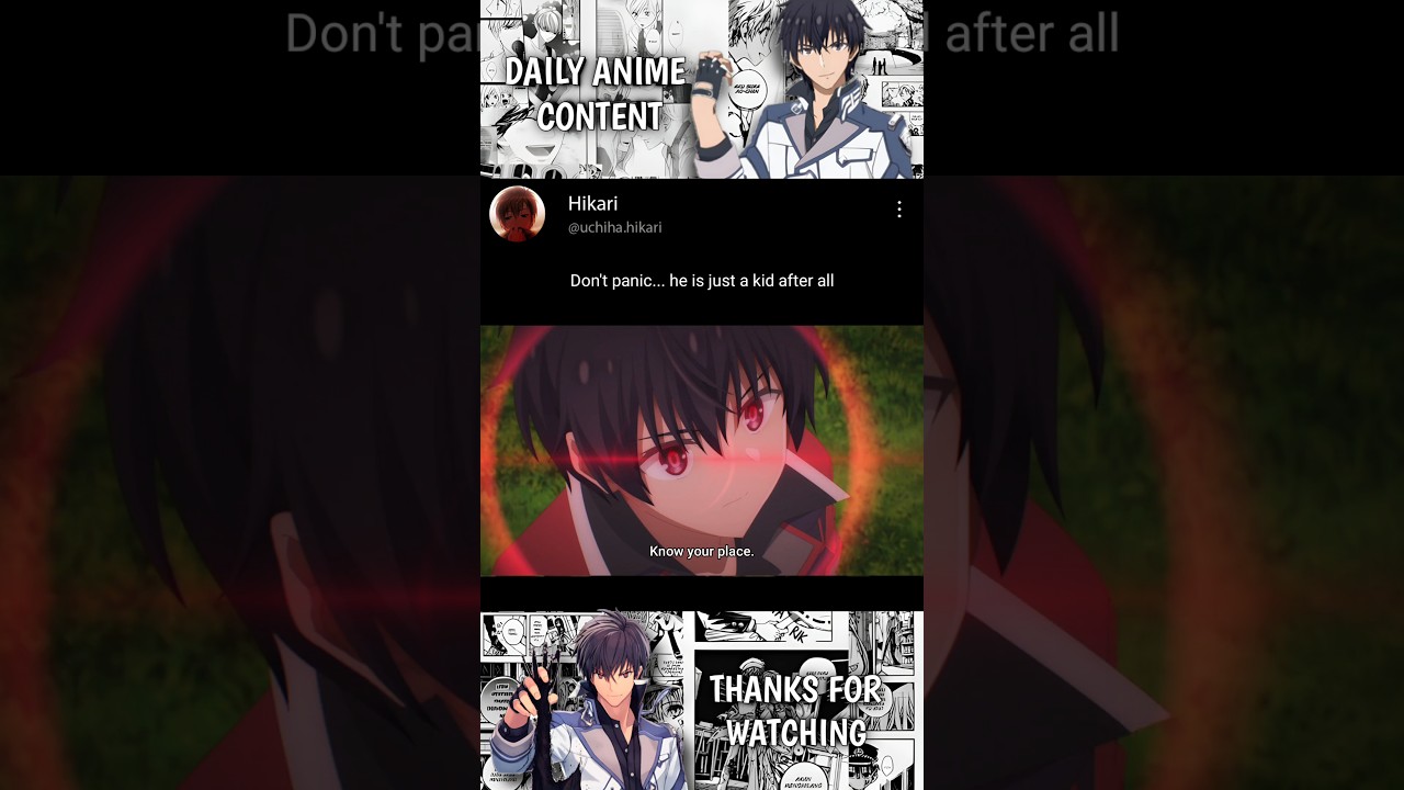 The Misfit of Demon King Academy|| Badass status amv || 