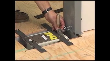 Installing a Rixson Model 28 Floor Closer