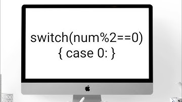 How to find even odd numbers using switch statements in c++? C++ tutorial for beginners.
