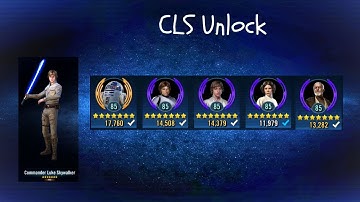 Commander Luke Skywalker Unlock
