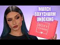 BOXYCHARM BASE BOX MARCH 2022 REVIEW &amp; DEMO| MONTHLY BEAUTY BOXES | CREATIVE CLICHE