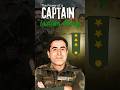 Captain: The Heart of Indian Army Leadership | #indianarmy #Rank #specialforces #Indianarmedforc