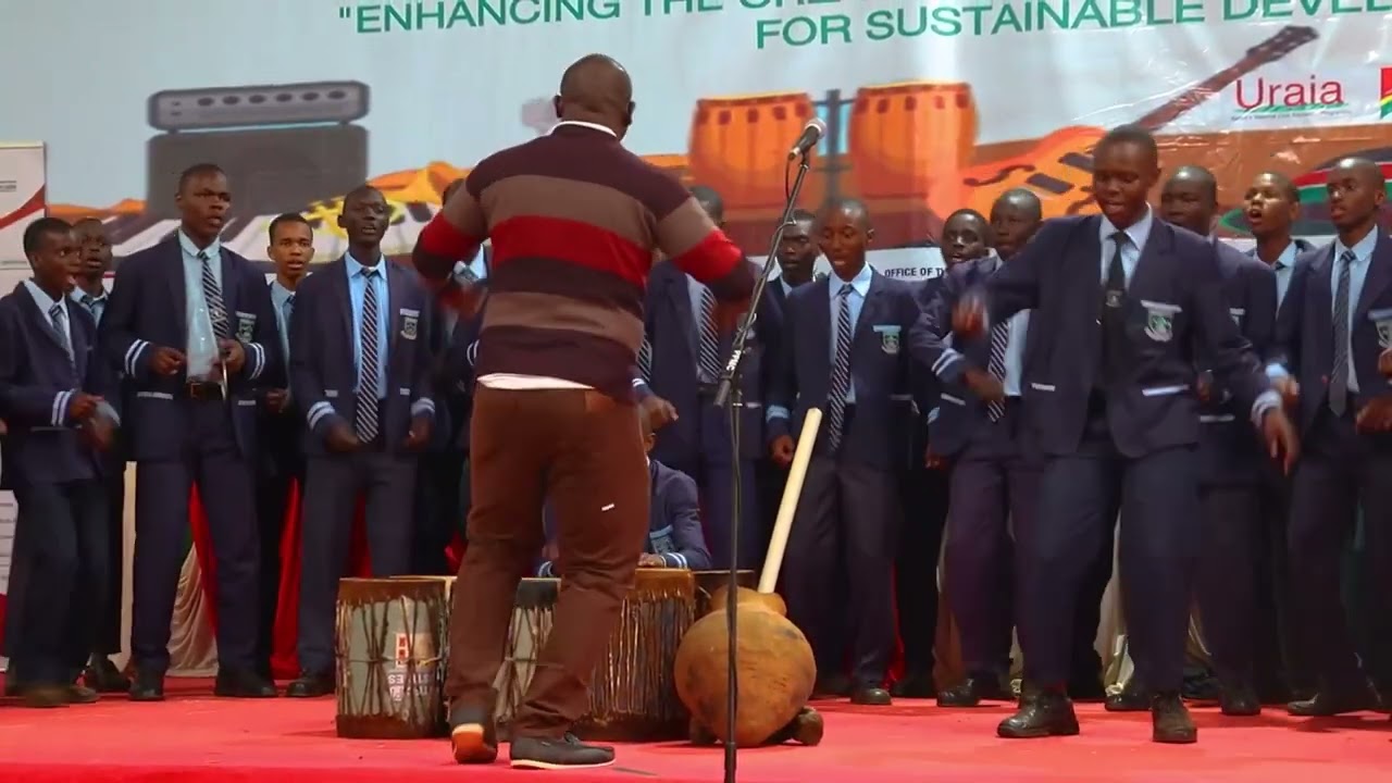 DR AGGREY HIGH SCHOOL perfoming An African traditional folk tune 'Asio' Kmf 2025 Meru county Edition