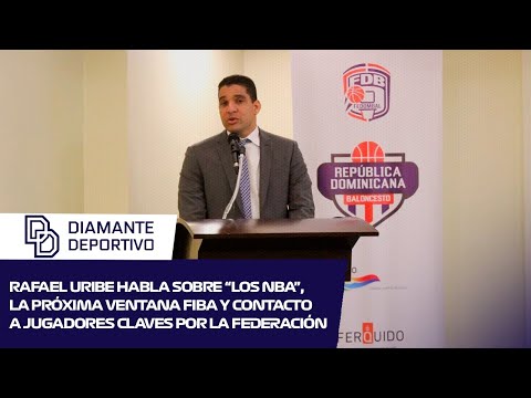 Rafael Uribe revela planes con jugadores NBA y próxima ventana FIBA con la selección dominicana 🇩🇴🏀