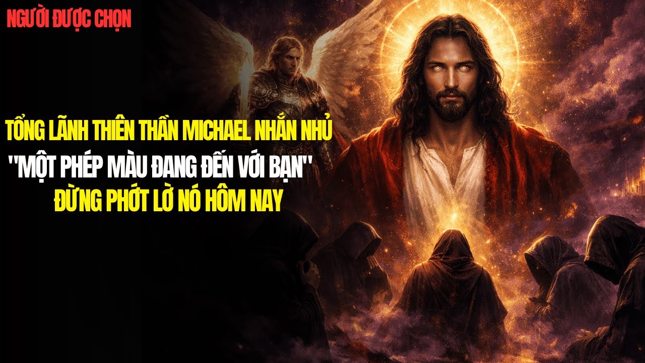 Tổng Lãnh Thiên Thần Michael Nhắn Nhủ "Một Phép Màu Đang Đến Với Bạn" — Đừng Phớt Lờ Nó Hôm Nay.