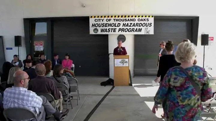 Household Hazardous Waste Collection Facility Grand Opening, June 2014