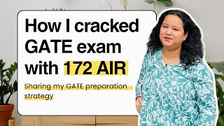 How I got 172 AIR in GATE😍| My GATE preparation strategy ✍🏻