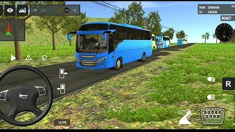 Indonesia Coach Bus Driving | Euro Bus Simulator 2025 | Realistic Android Gameplay