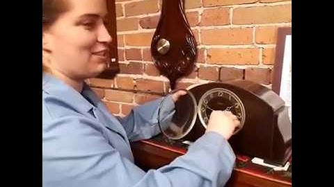 Setting up a German made mantle clock part 2.